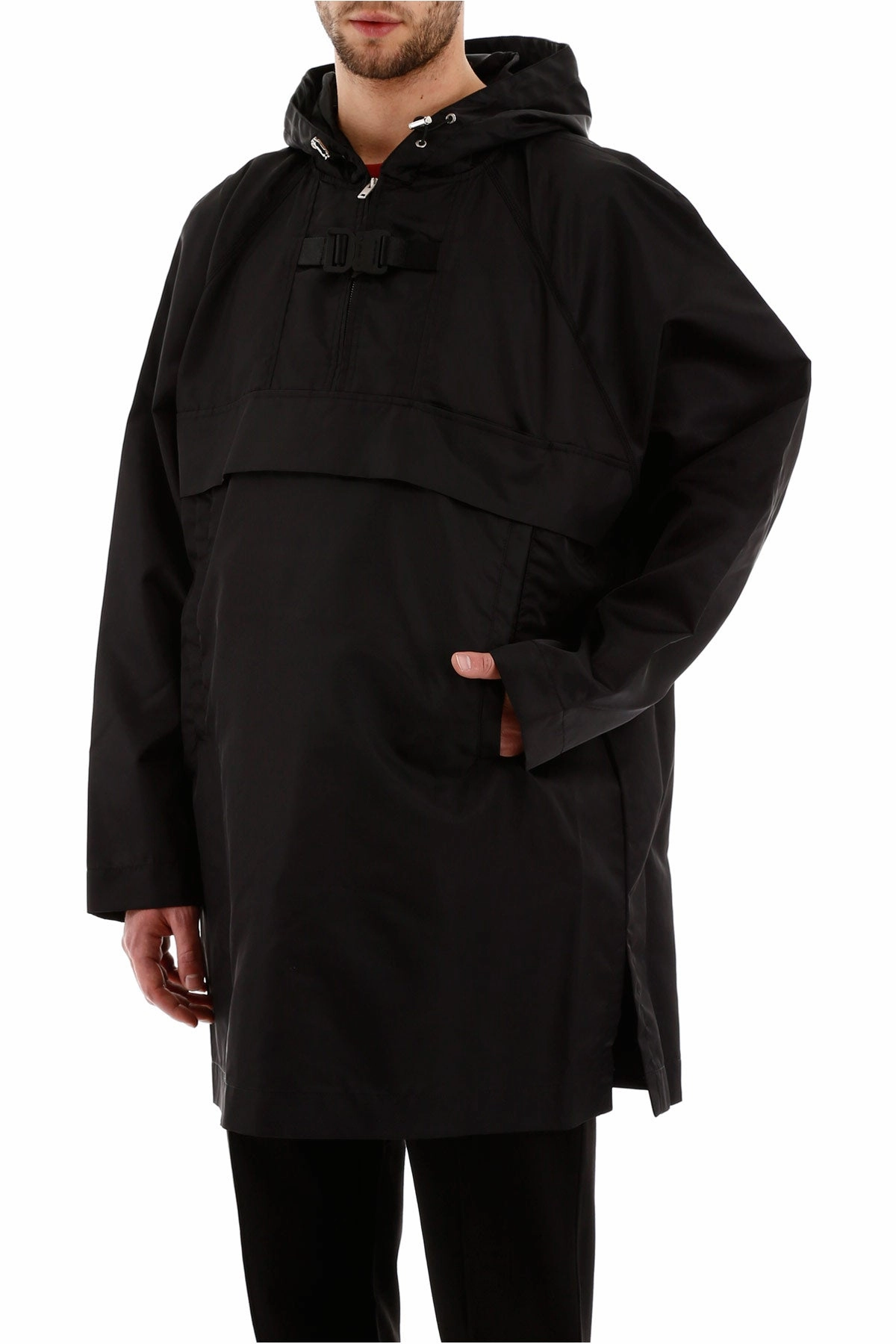1017 ALYX 9SM Buckle Detail Hooded Coat