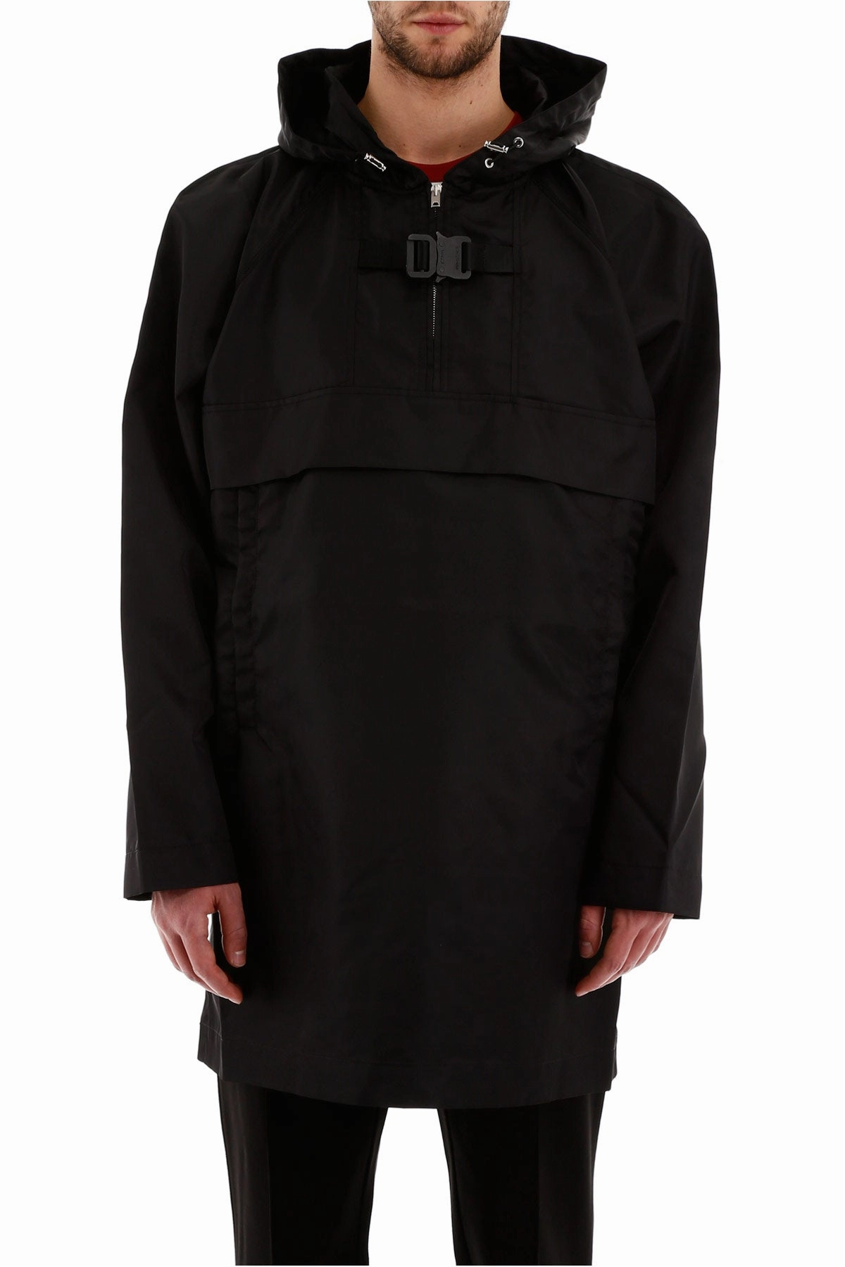 1017 ALYX 9SM Buckle Detail Hooded Coat