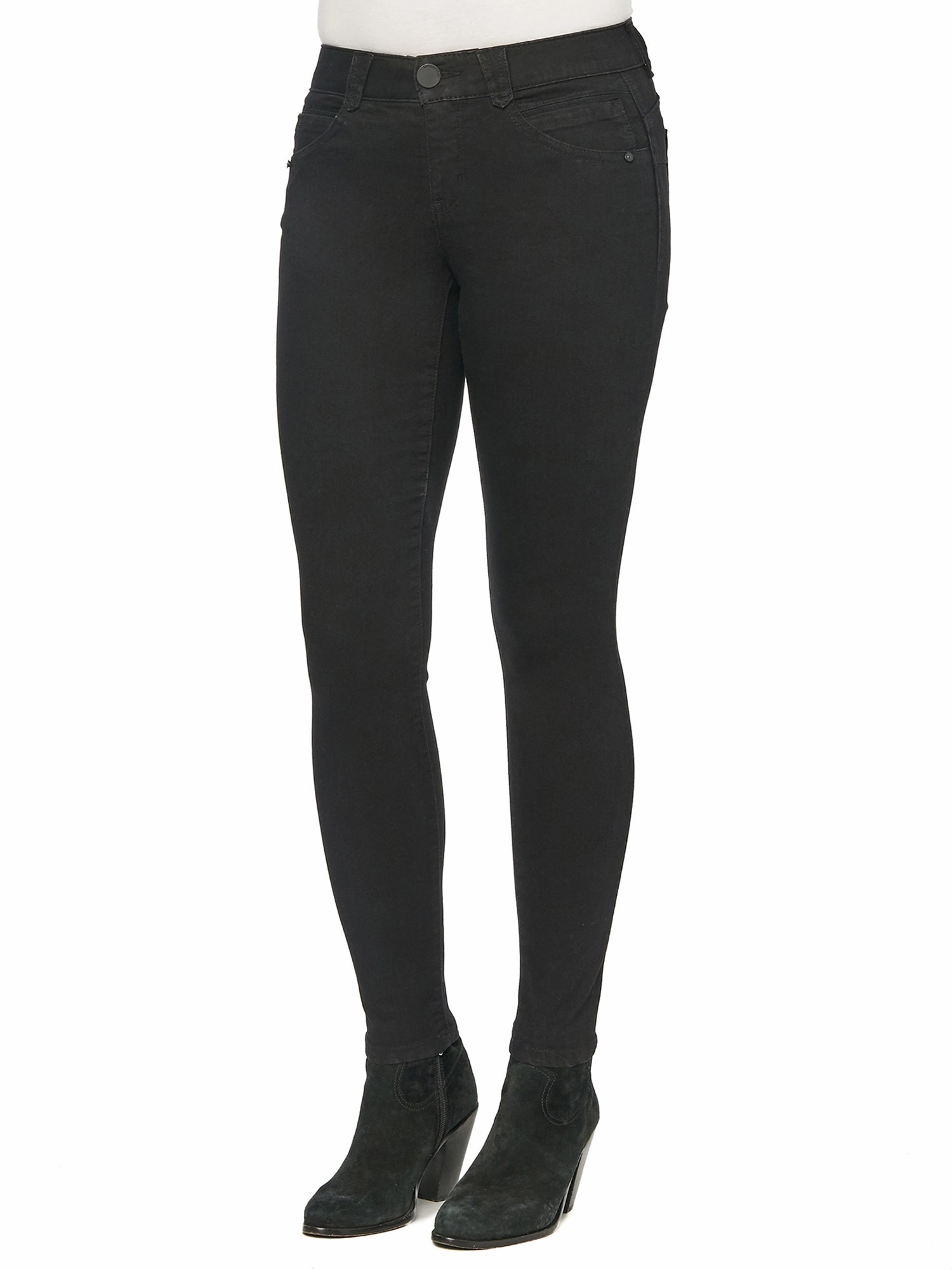 32" "Ab"solution® Booty Lift Long Jeans Black Jegging