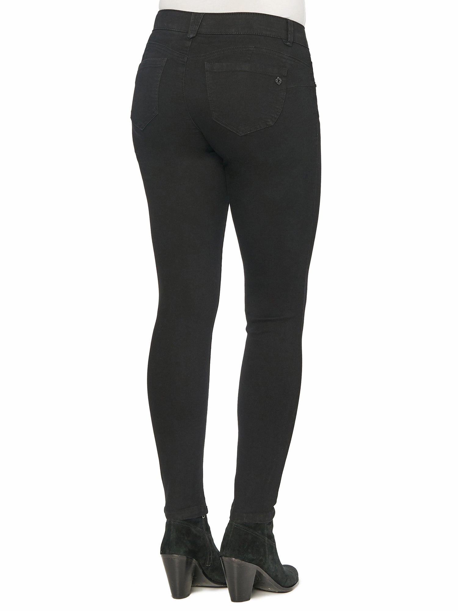 32" "Ab"solution® Booty Lift Long Jeans Black Jegging