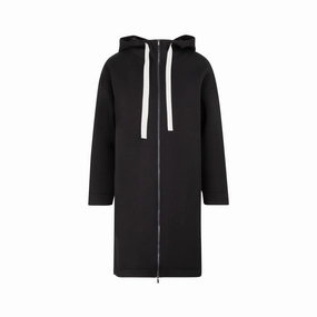 'S Max Mara Adesso Zipped Hooded Coat