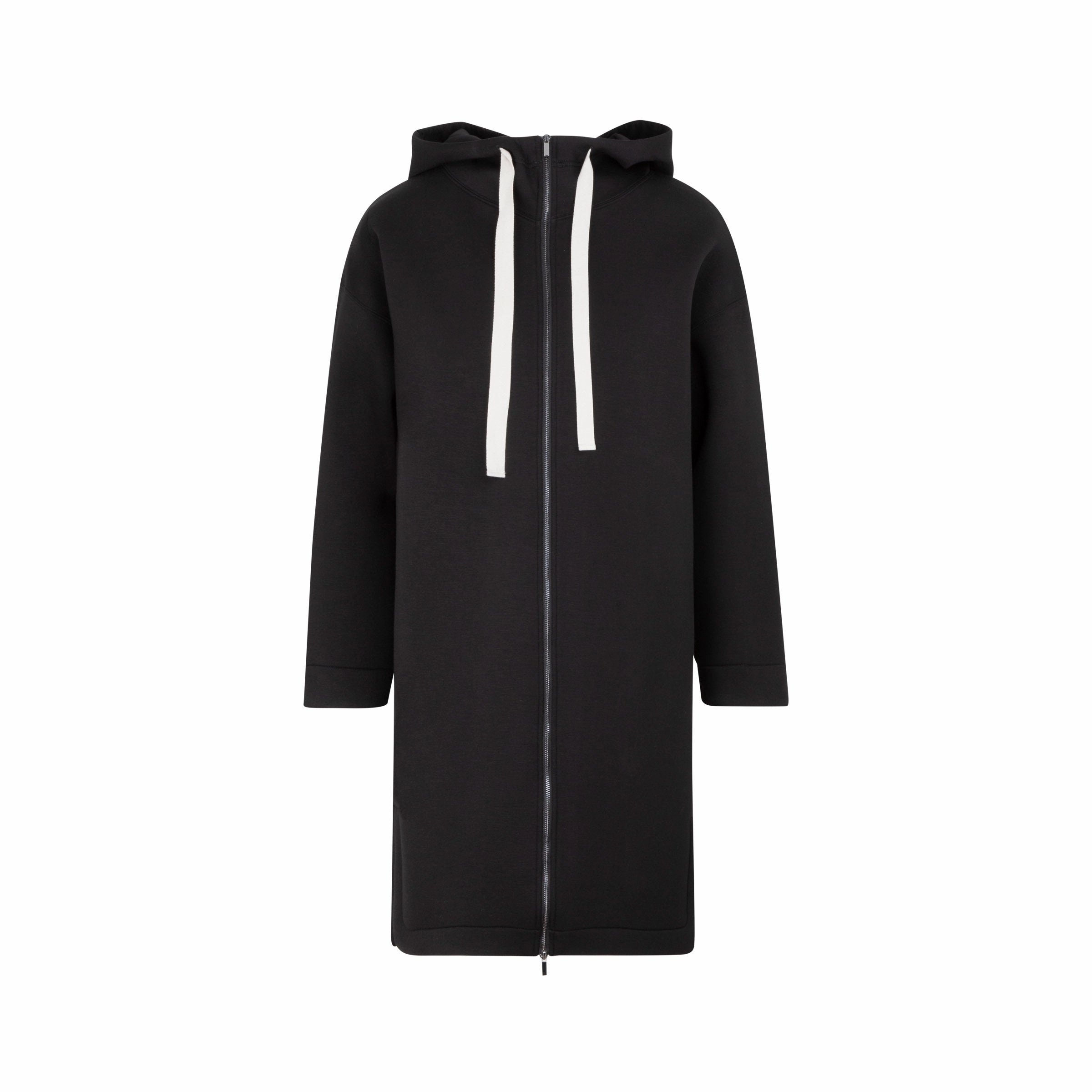 'S Max Mara Adesso Zipped Hooded Coat
