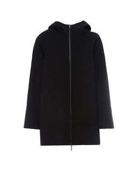 'S Max Mara Zip Up Hooded Coat
