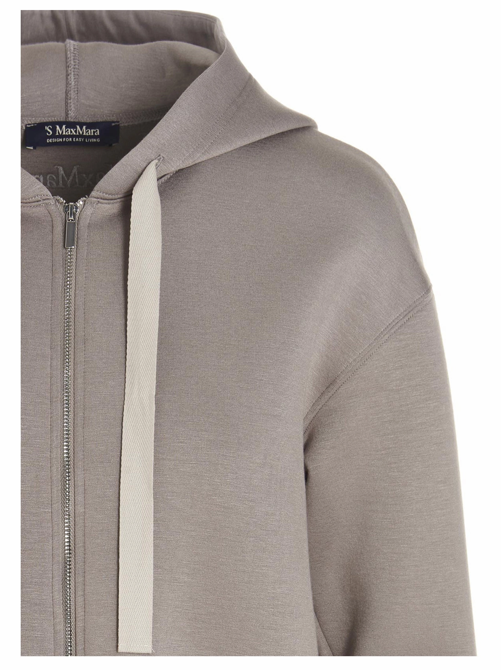 'S Max Mara Zipped Hooded Jacket