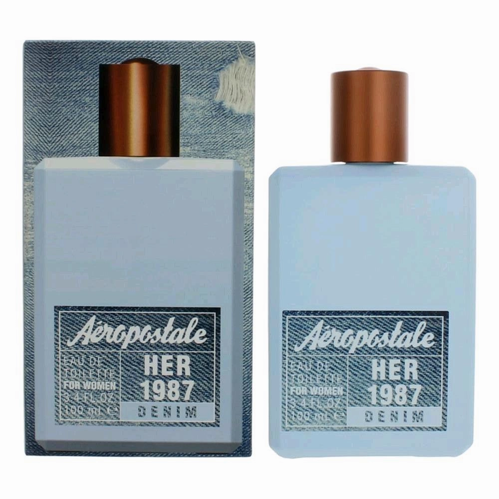 Aeropostale Denim for Her by Aeropostale, 3.4 oz Eau De Toilette Spray for Women