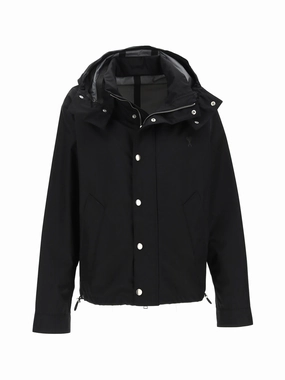 AMI Drawstring Hooded Jacket