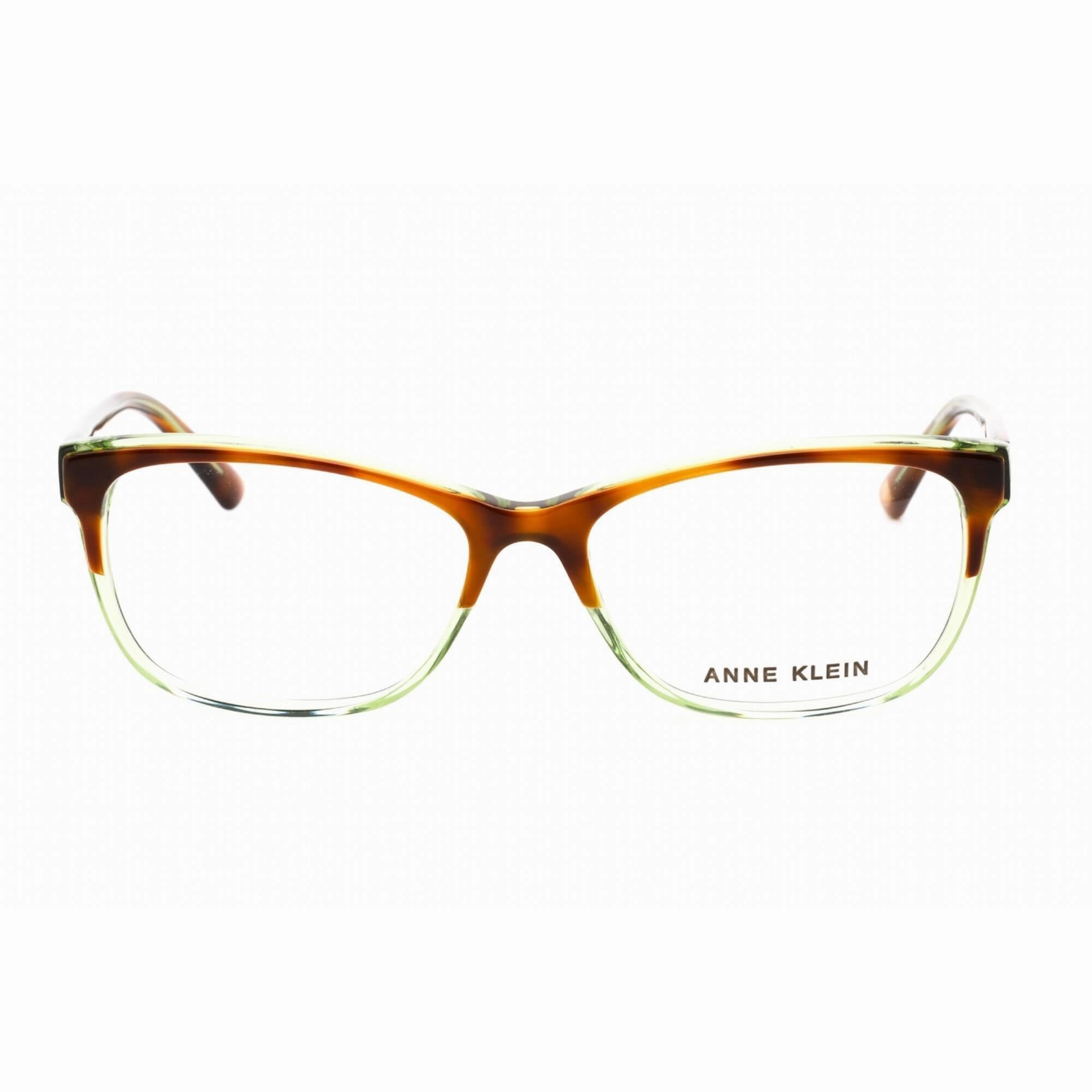 Anne Klein Men's Eyeglasses - Tortoise Green Cat Eye Plastic Frame | AK5068 218