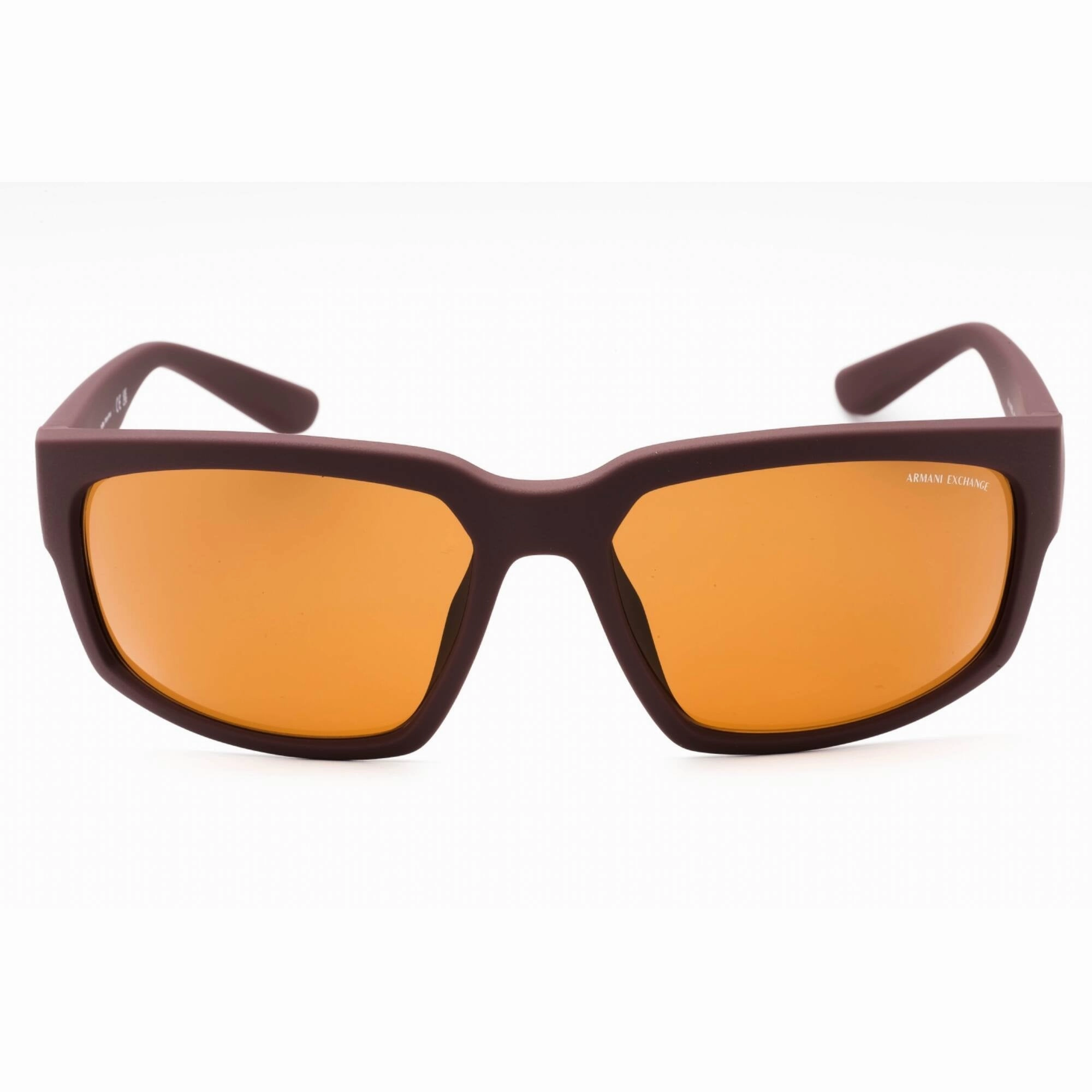 Armani Exchange Men's Sunglasses - Matte Bordeaux Full Rim Frame | 0AX4142SU 834773