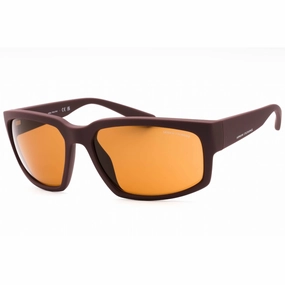 Armani Exchange Men's Sunglasses - Matte Bordeaux Full Rim Frame | 0AX4142SU 834773