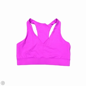 Athletic Bra By Fabletics In Pink. Size: Xxl