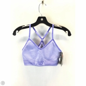Athletic Bra By New Balance In Purple. Size: M