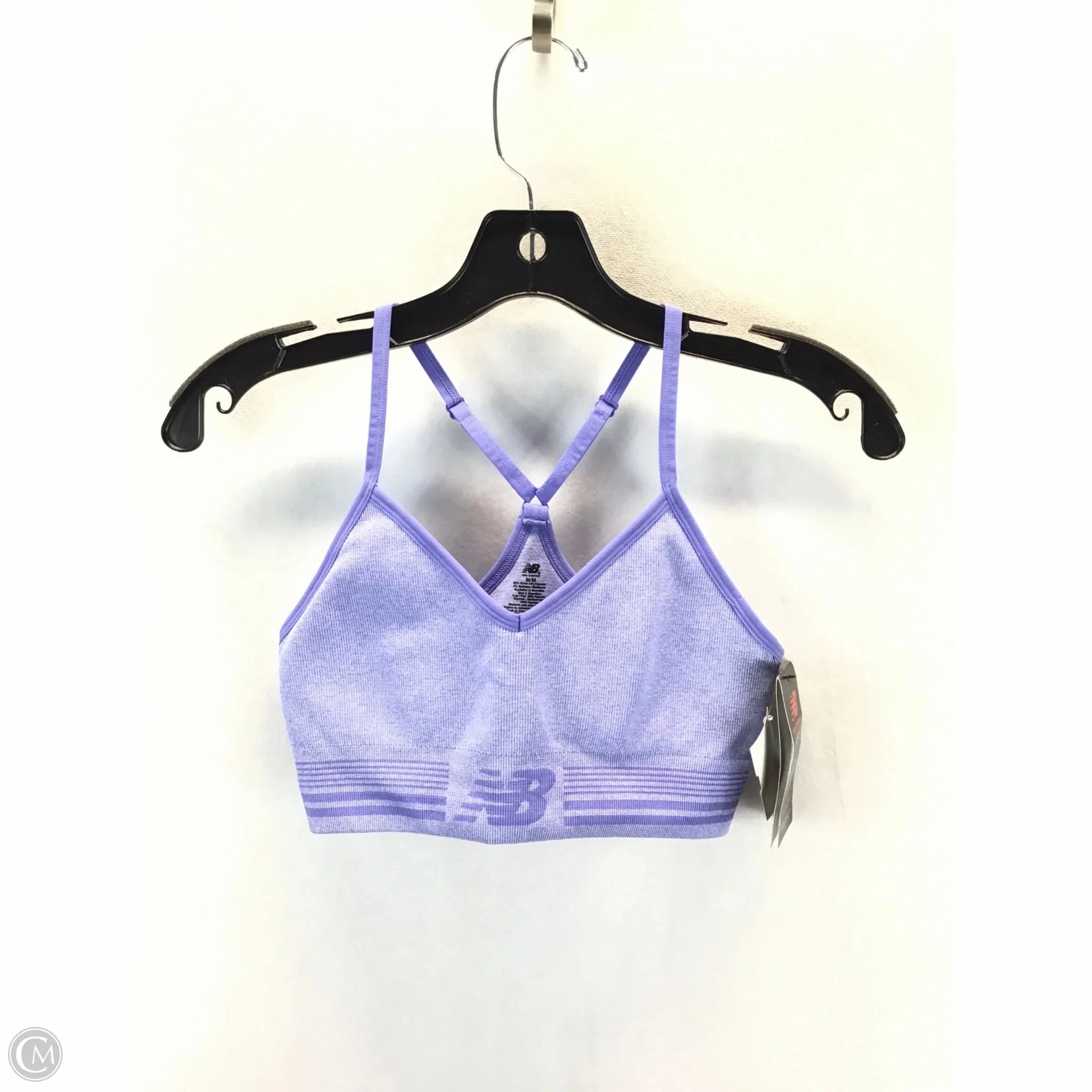 Athletic Bra By New Balance In Purple. Size: M