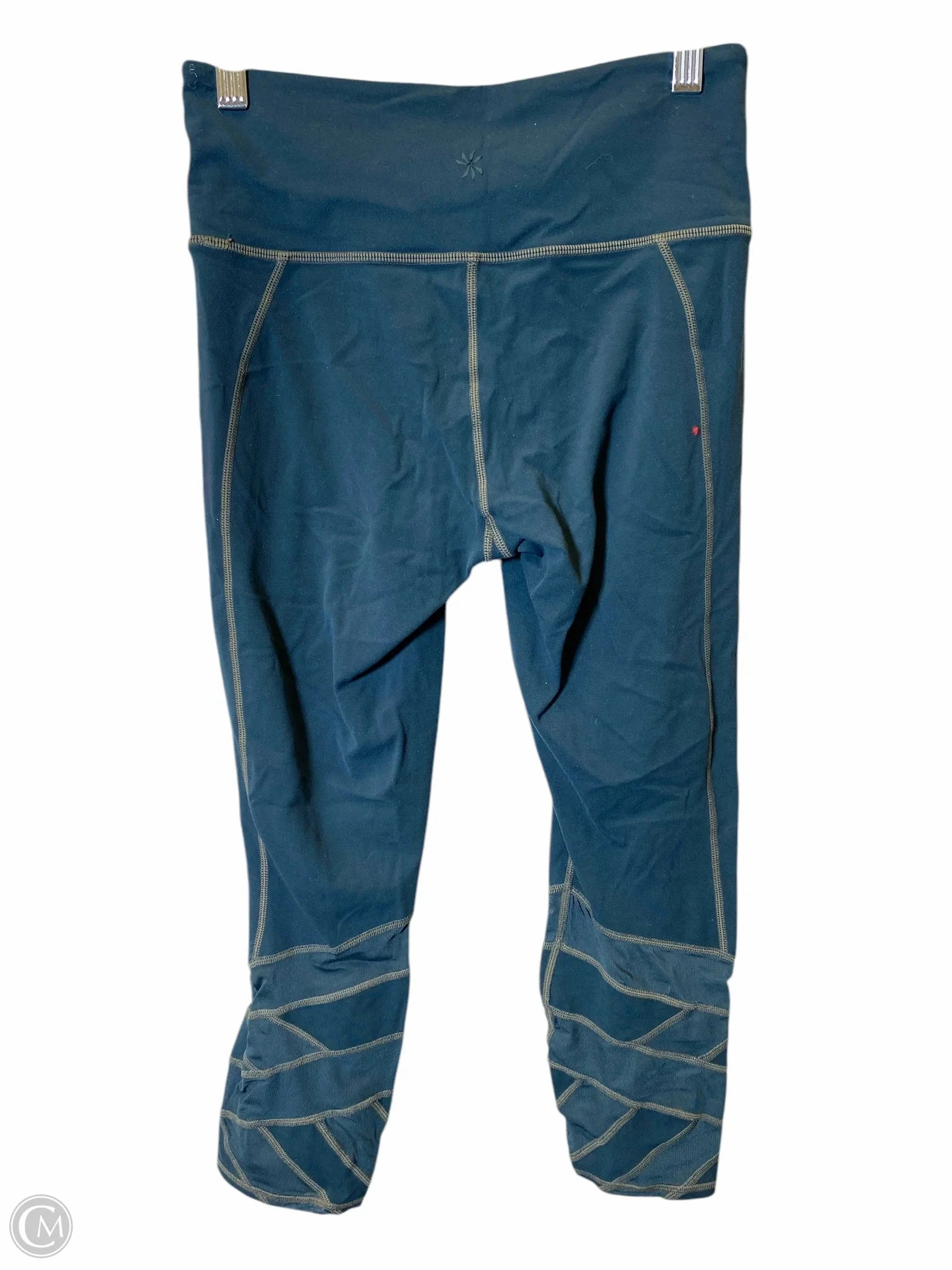 Athletic Capris By Athleta In Teal. Size: S