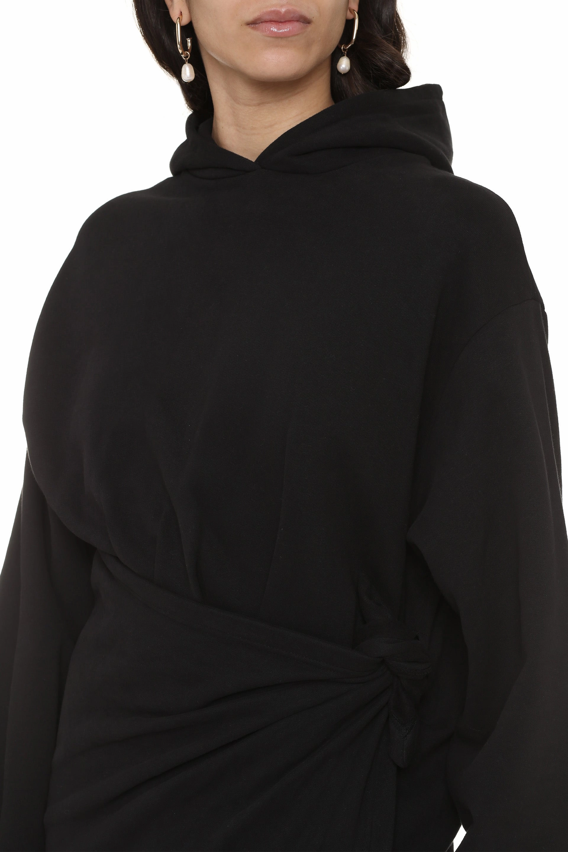 Balenciaga Easywrap Hooded Dress