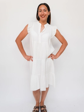 Belle Dress White