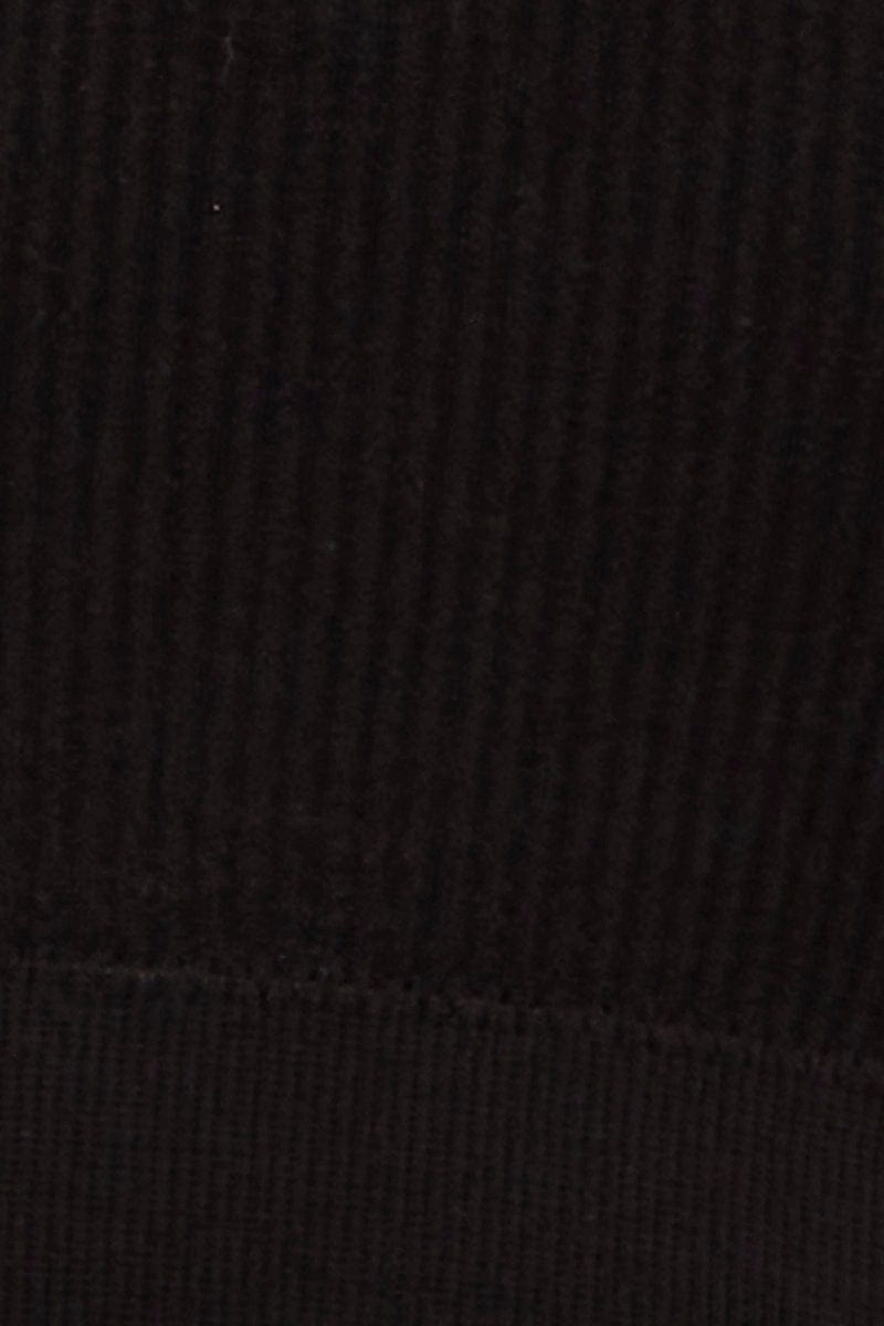 Black Seamless Crop Top Bralette