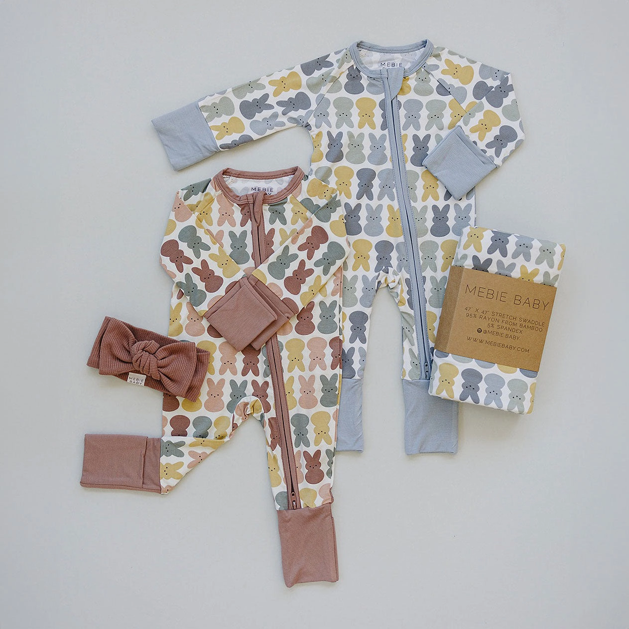 Bunny Bamboo Stretch Swaddle Blanket