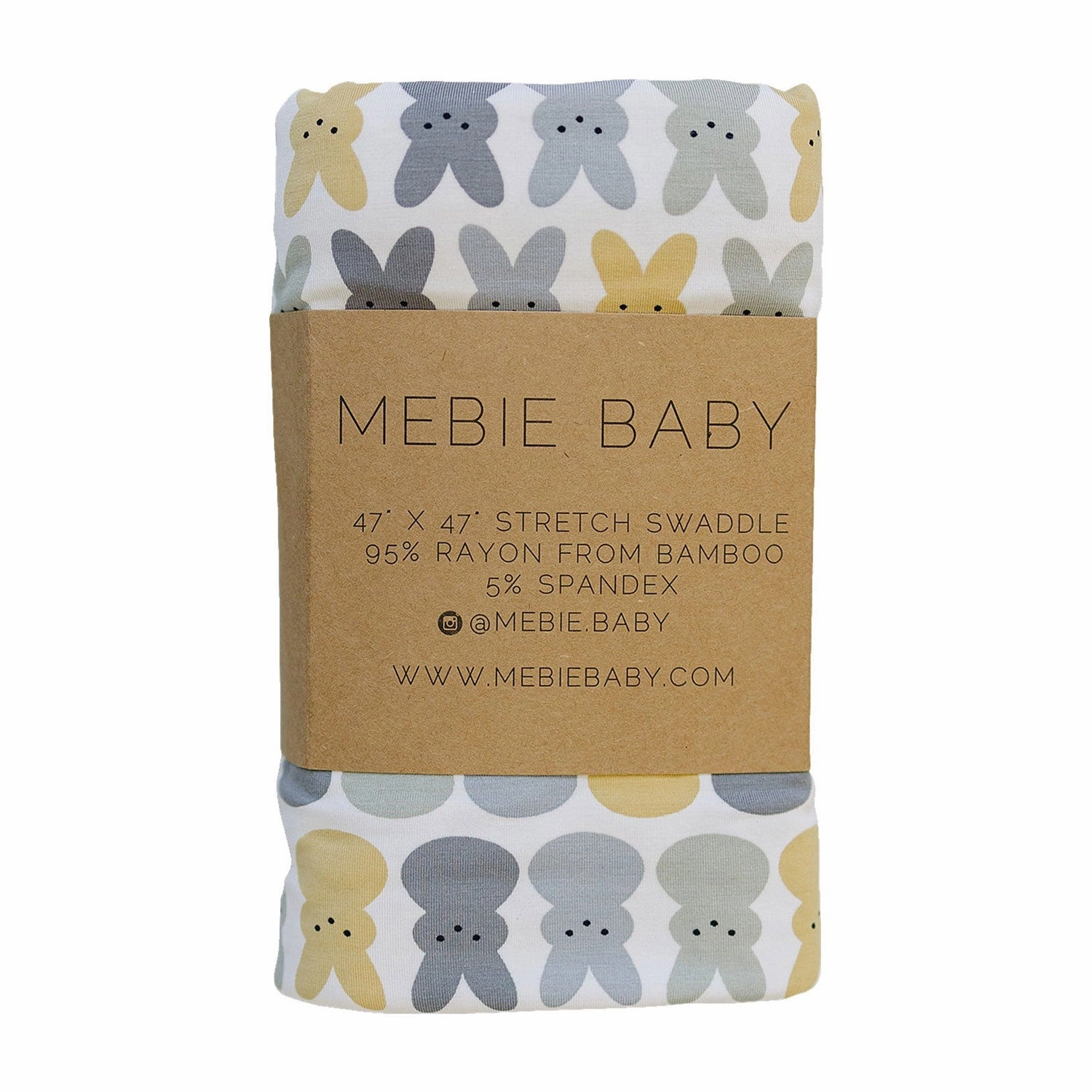 Bunny Bamboo Stretch Swaddle Blanket