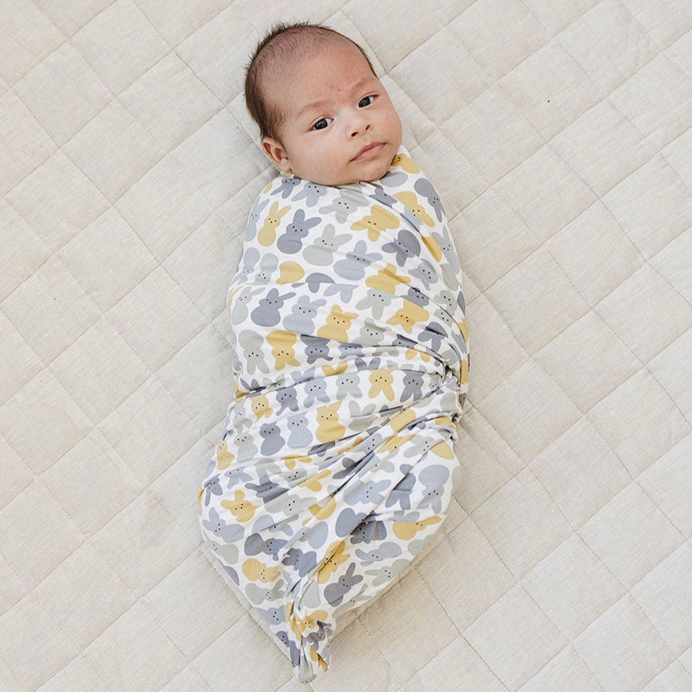 Bunny Bamboo Stretch Swaddle Blanket