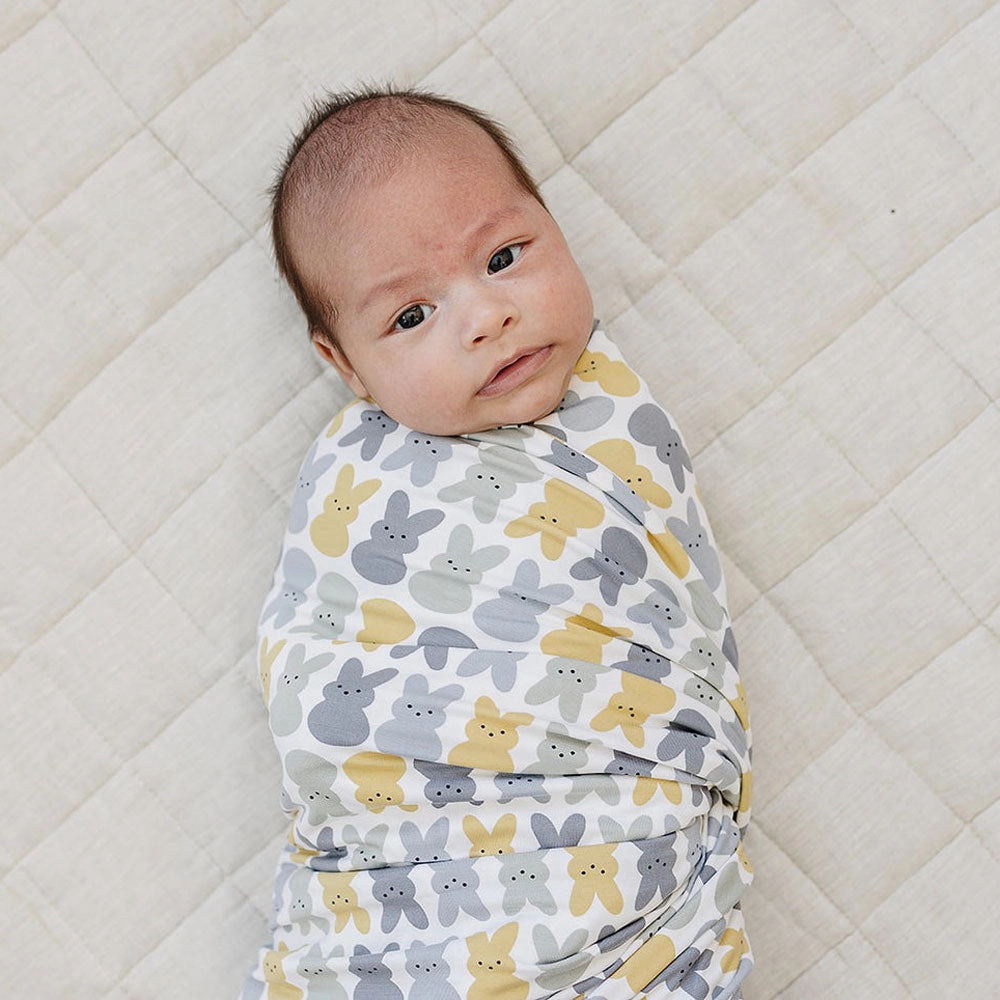 Bunny Bamboo Stretch Swaddle Blanket