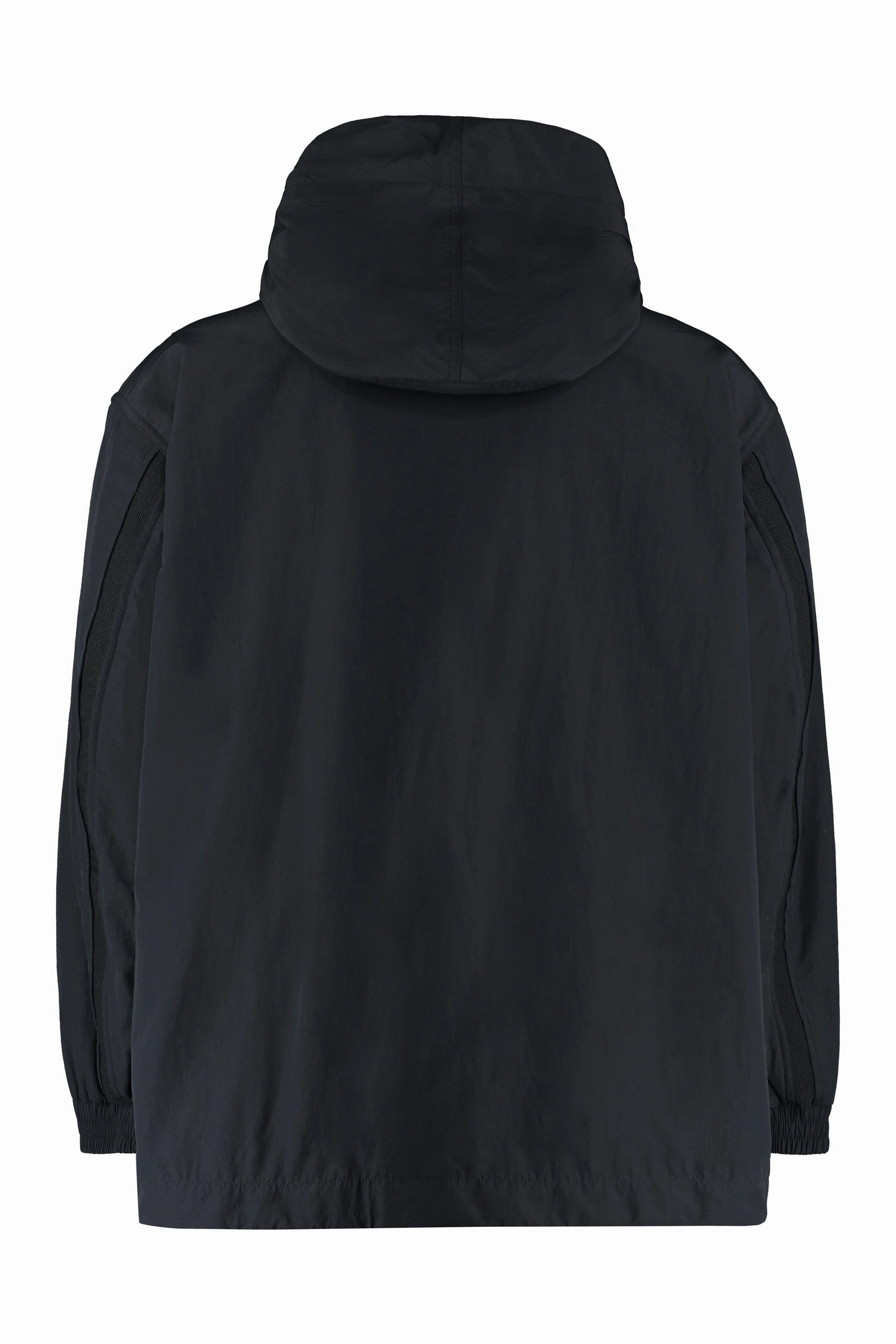 Burberry Logo Printed Hooded Jacket