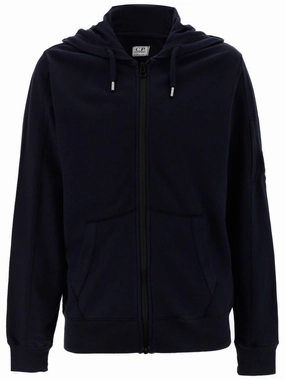 C.P. Company Kids Zip-Up Hooded Drawstring Jacket
