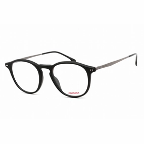 Carrera Men's Eyeglasses - Matte Black Plastic Round Frame | CARRERA 8876 0003 00