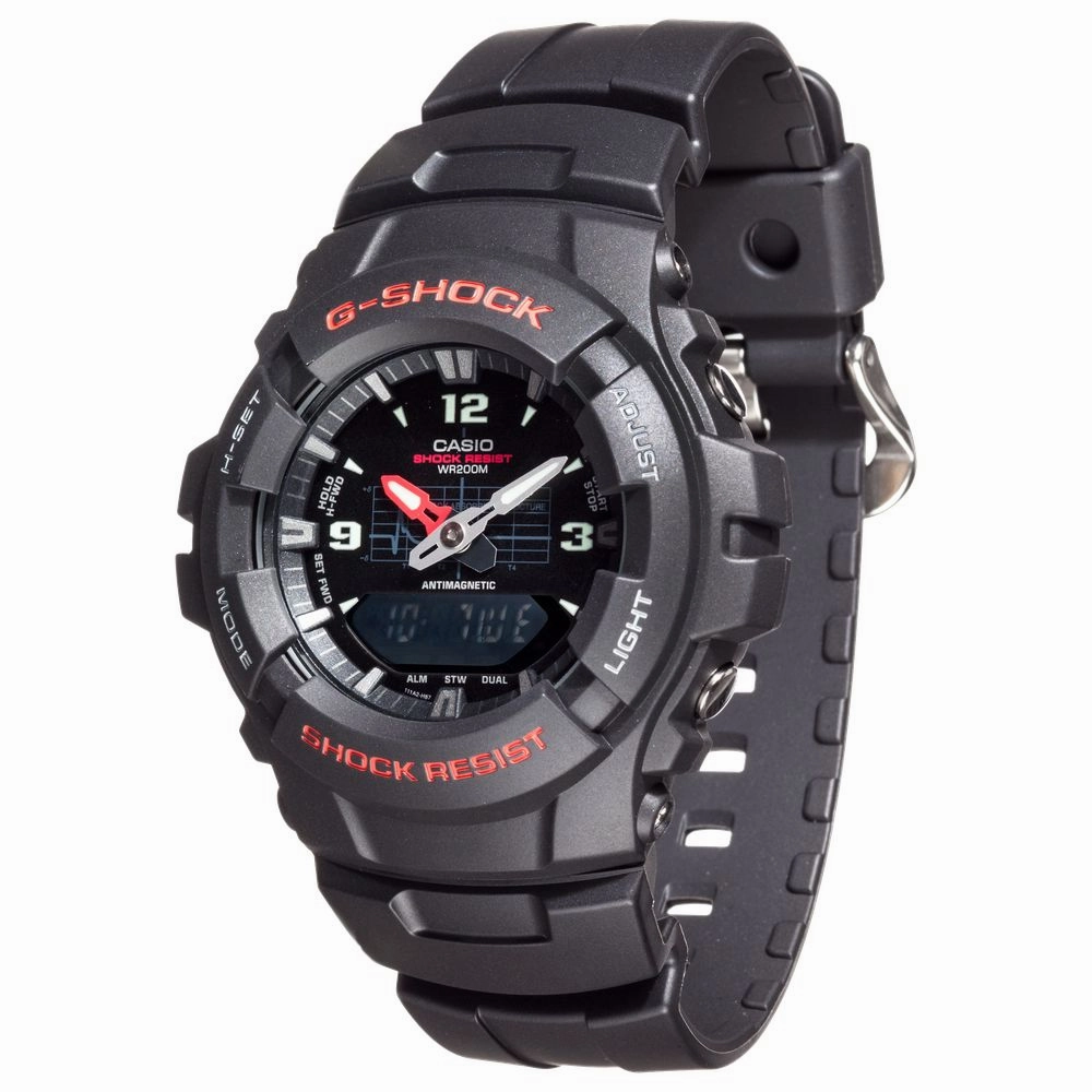 Casio G-Shock Classic Analog/Digital Watch for Men - Black