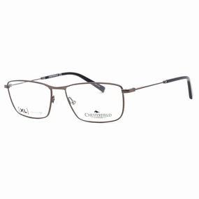 Chesterfield Men's Eyeglasses - Silver Full Rim Frame Clear Lens | CH 80XL 0YB7 00