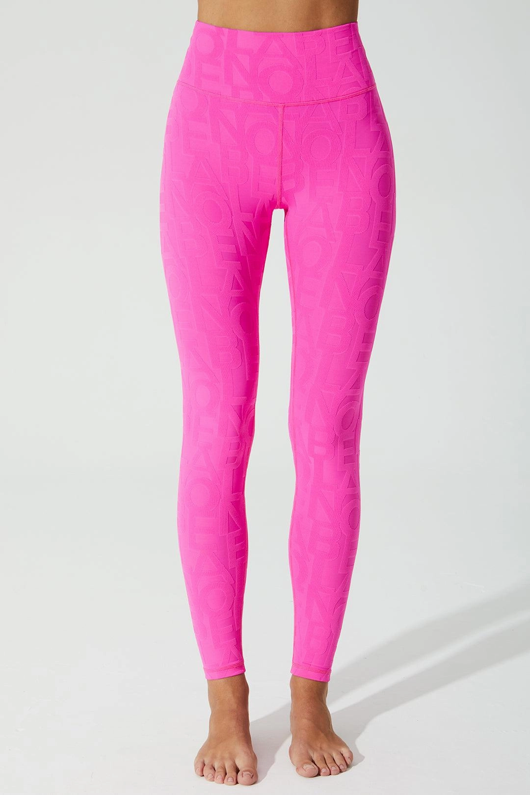 Classic Déese Fleur Legging 3D - Dark Pink Purple