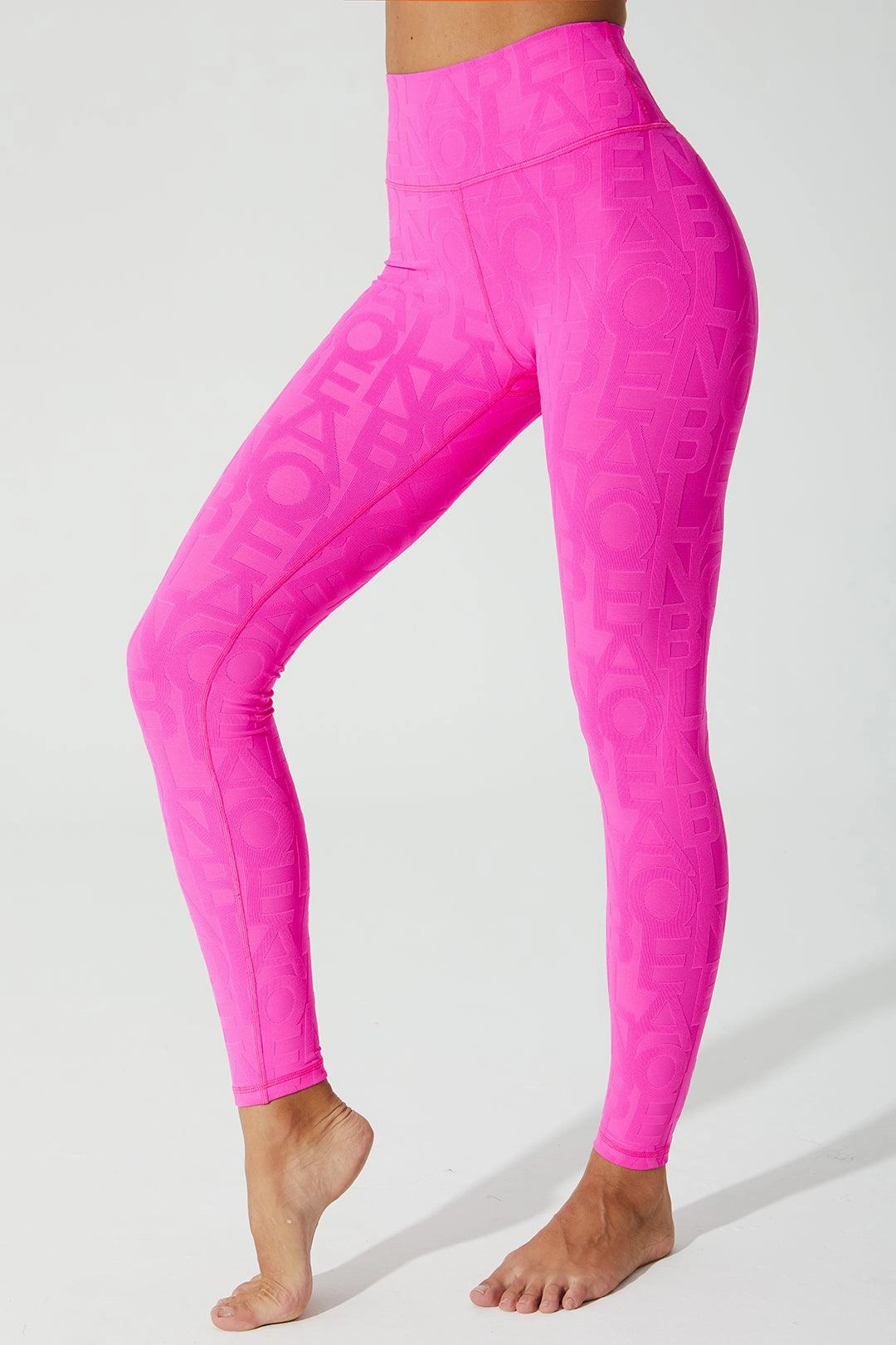 Classic Déese Fleur Legging 3D - Dark Pink Purple