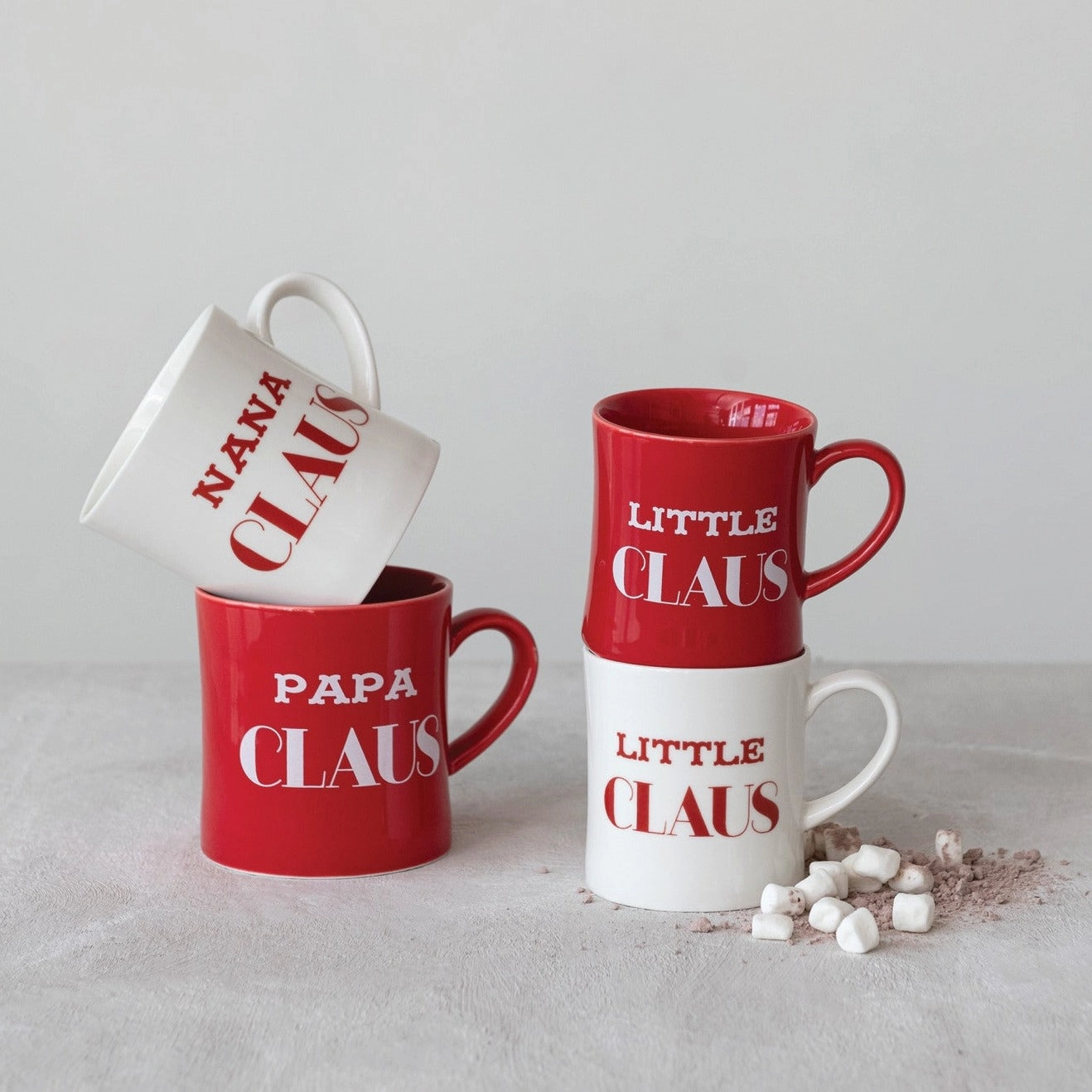 Claus Stoneware Mug - 8oz