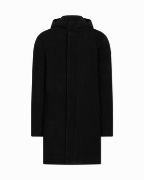 Cohesion Hooded Wool Baize Coat