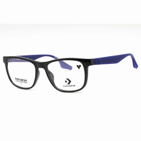 Converse Men's Eyeglasses - Black/Converse Blue Rectangular Full Rim | CV5077 002