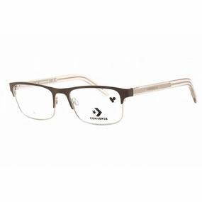 Converse Men's Eyeglasses - Matte Engine Smoke Metal Frame Clear Lens | CV3022 254
