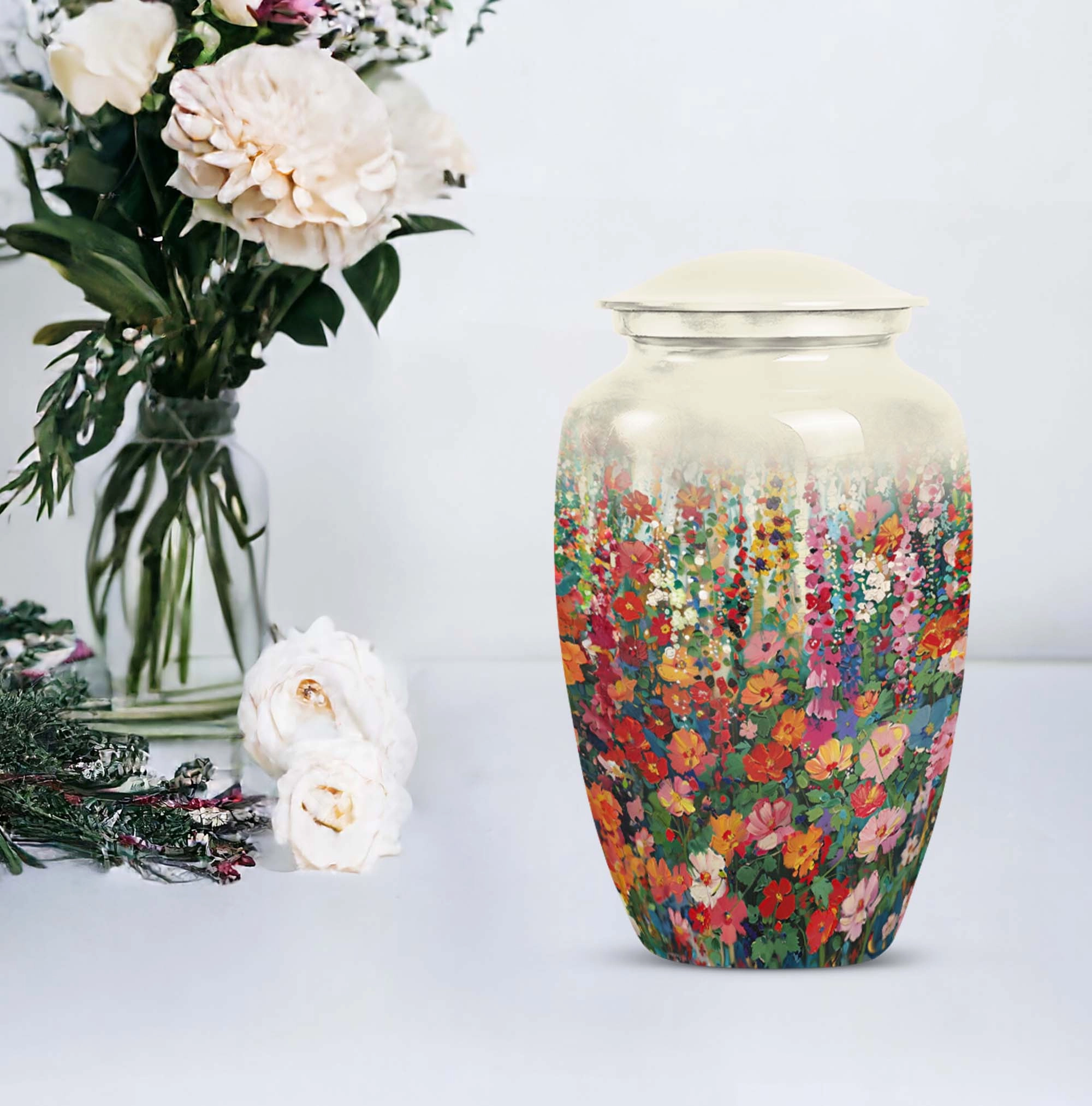 Cremation Carnation: Supreme Men's Memorial Urn