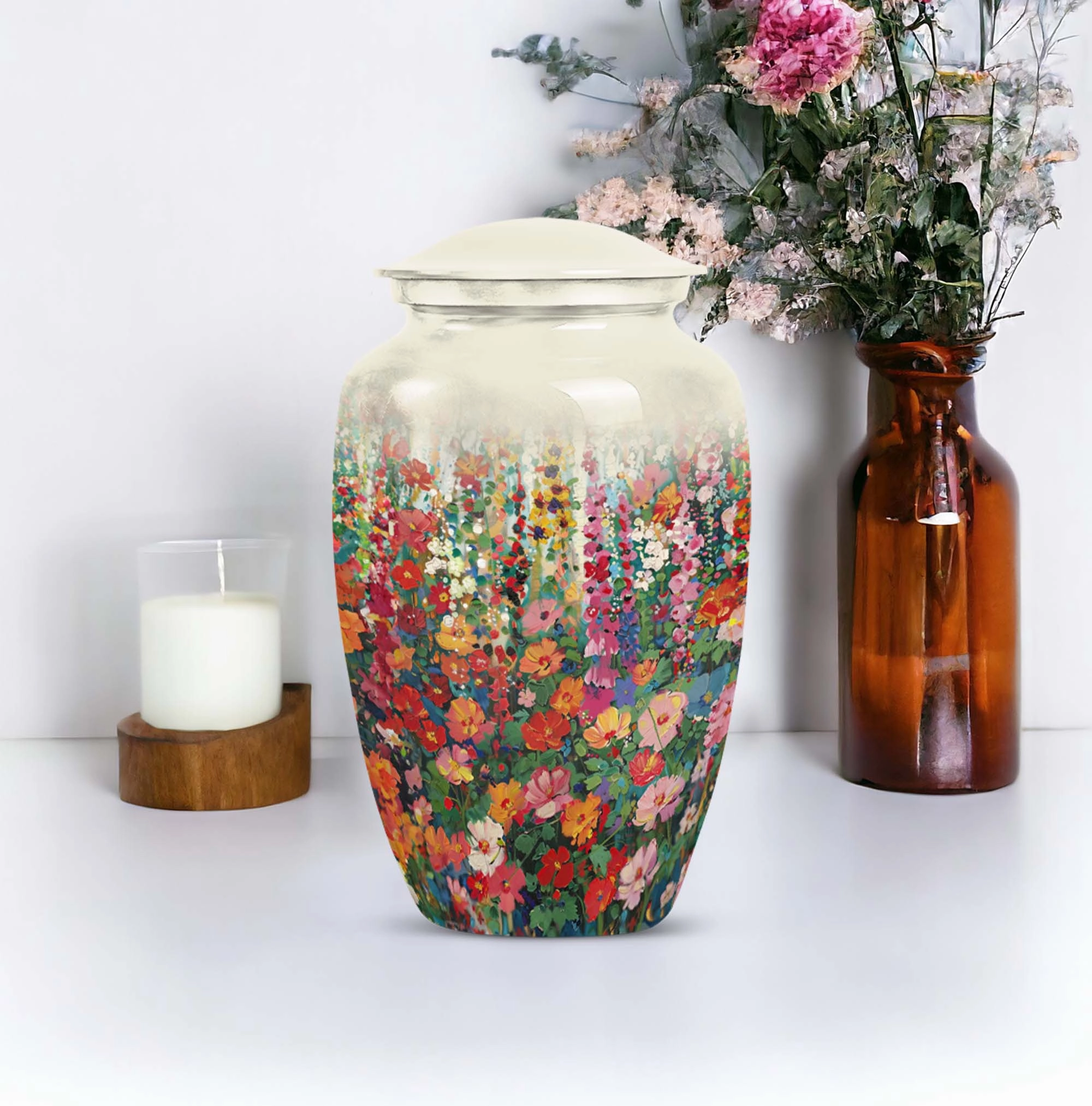 Cremation Carnation: Supreme Men's Memorial Urn