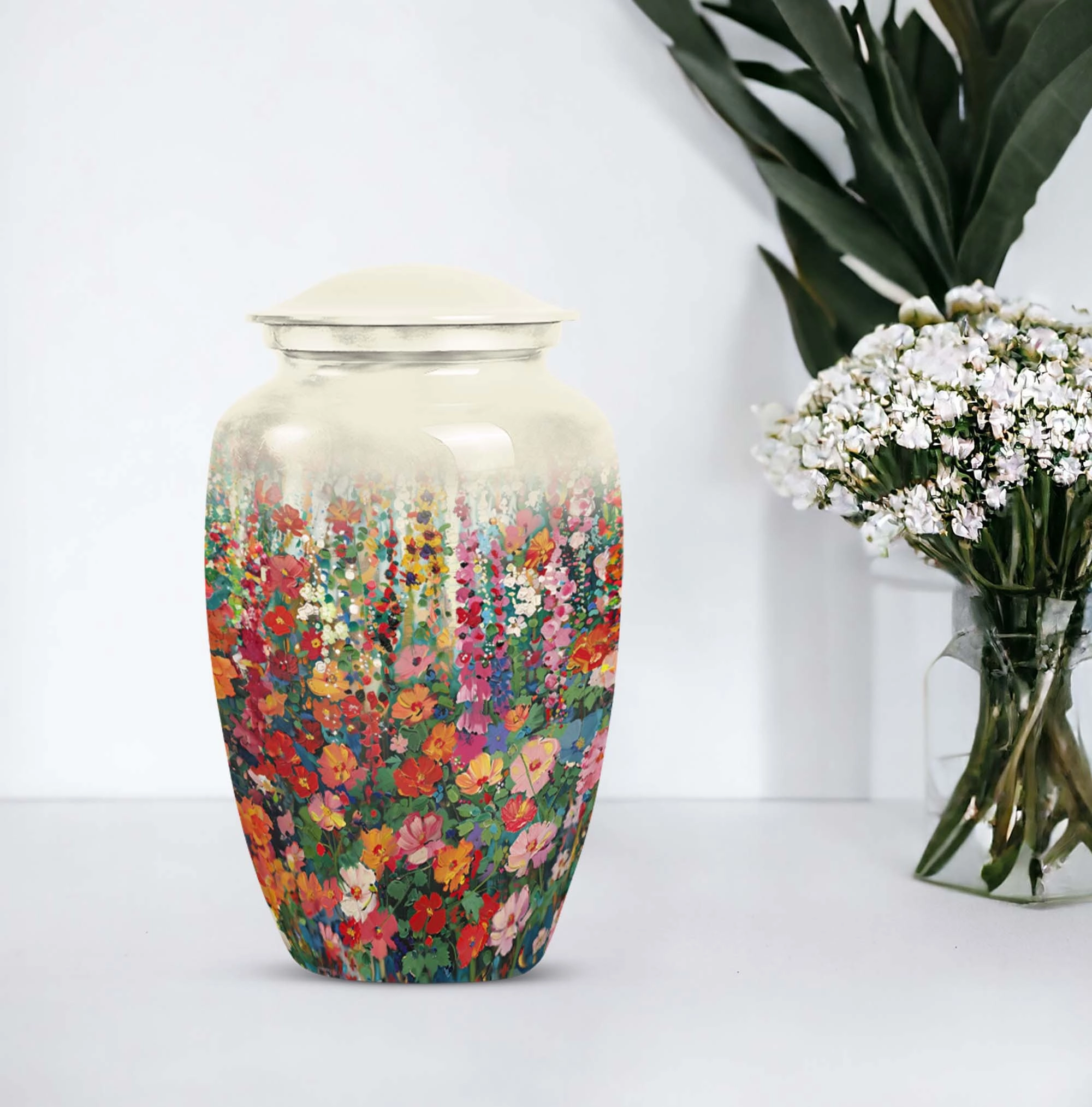 Cremation Carnation: Supreme Men's Memorial Urn
