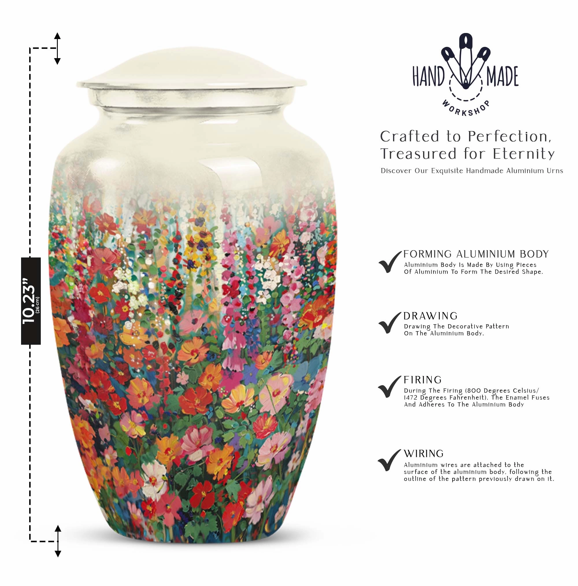 Cremation Carnation: Supreme Men's Memorial Urn