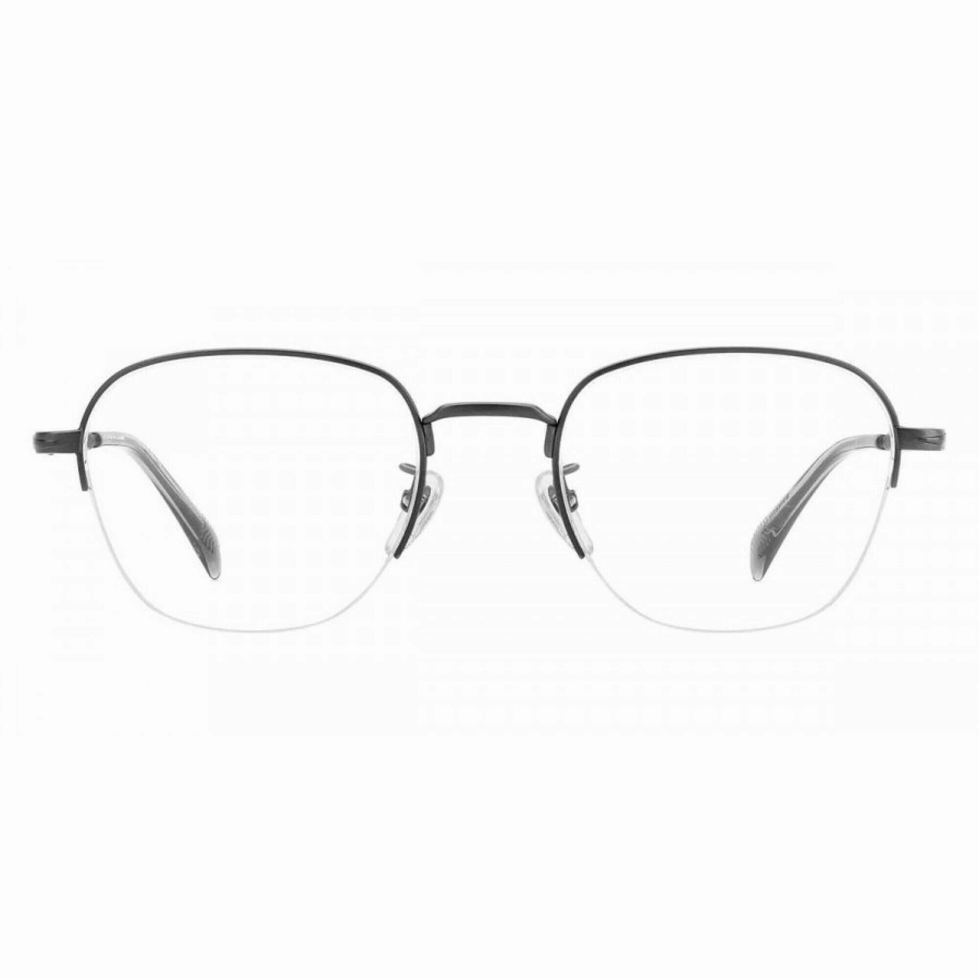 David Beckham Men's Eyeglasses - Dark Ruthenium Black Titanium Frame | DB-1109/G 0V81