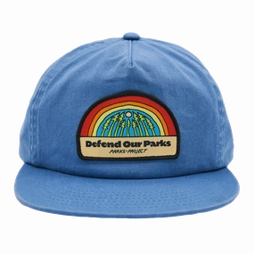 Defend Our Parklands Rainbow Patch Hat