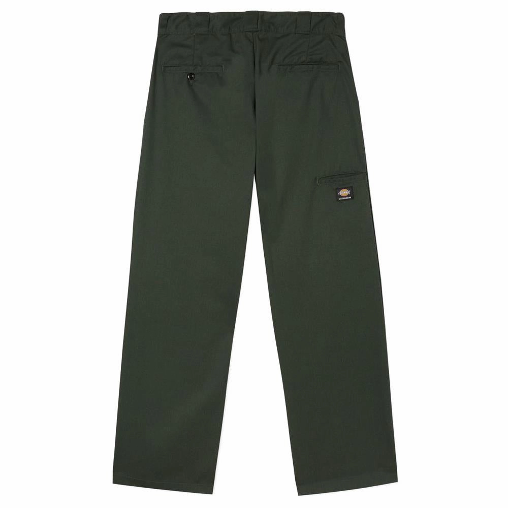 Dickies Valley Grande Double-Knee Trousers - Olive Green