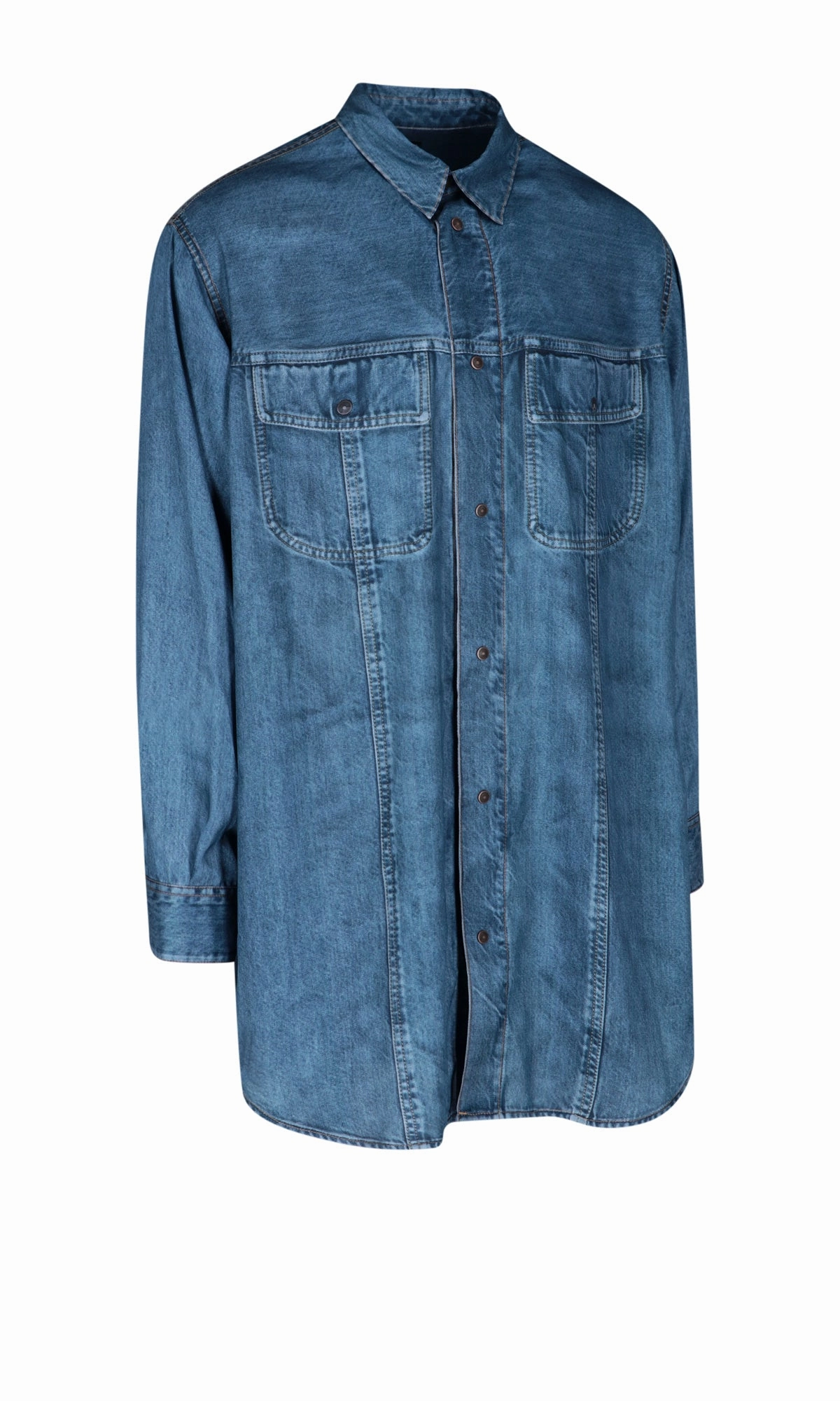Diesel C-Eja Denim Shirt Dress