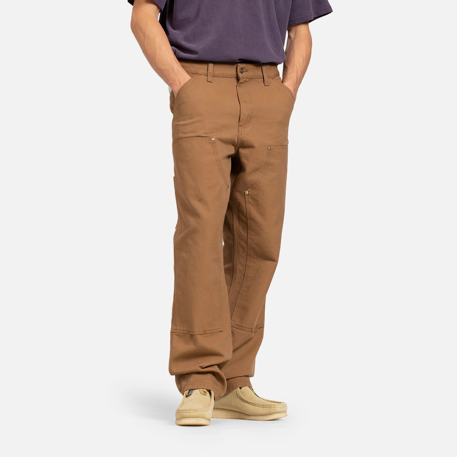 Double Knee Pant Hamilton Brown