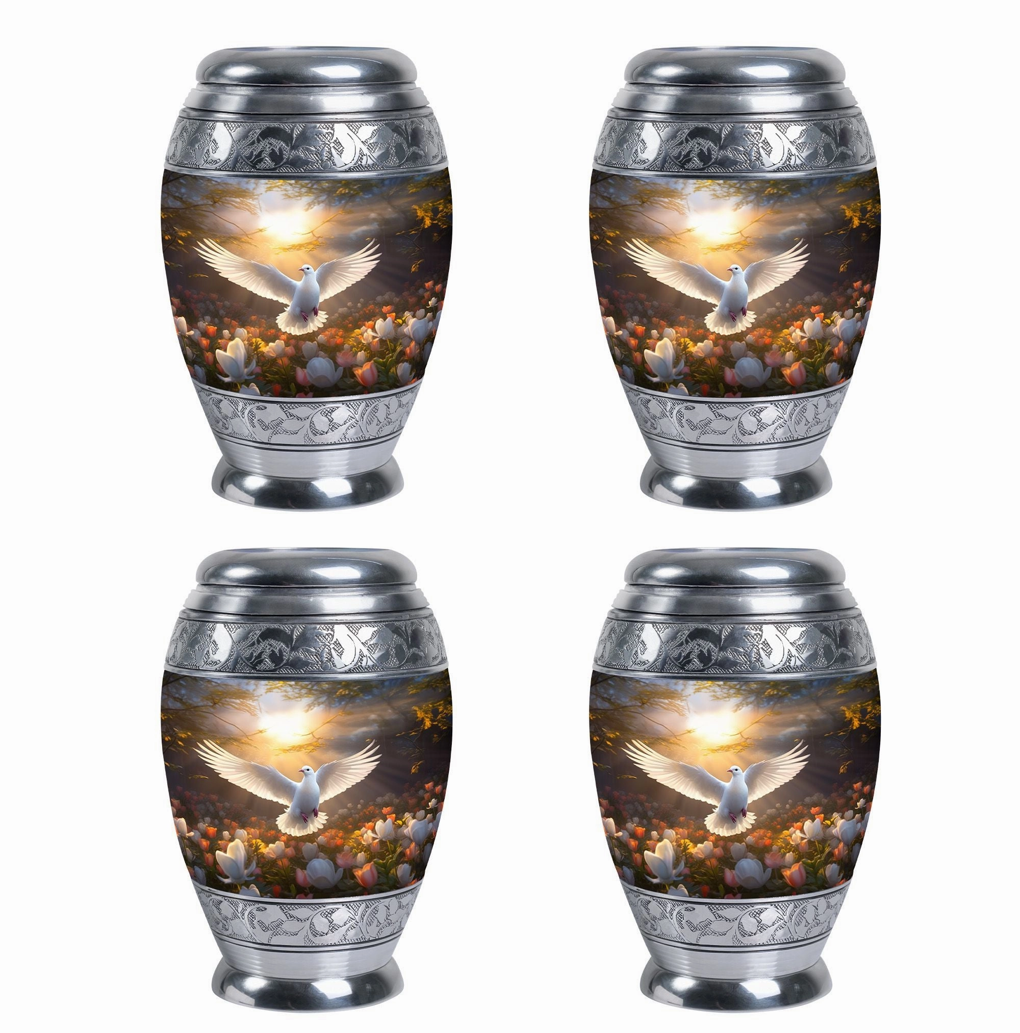 Dove Memorial Tribute: Cremation Urn for Honouring Loved Ones