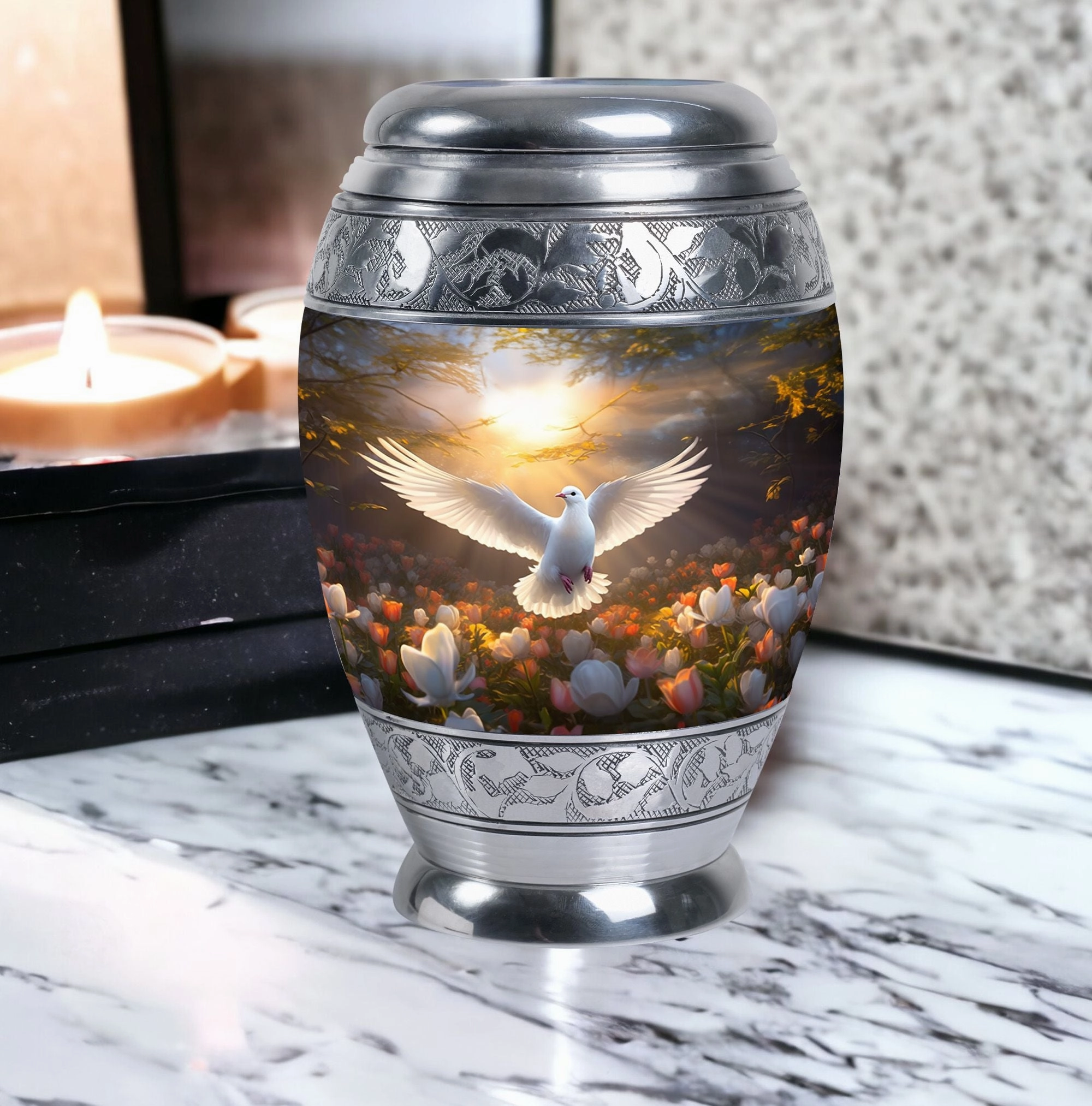 Dove Memorial Tribute: Cremation Urn for Honouring Loved Ones