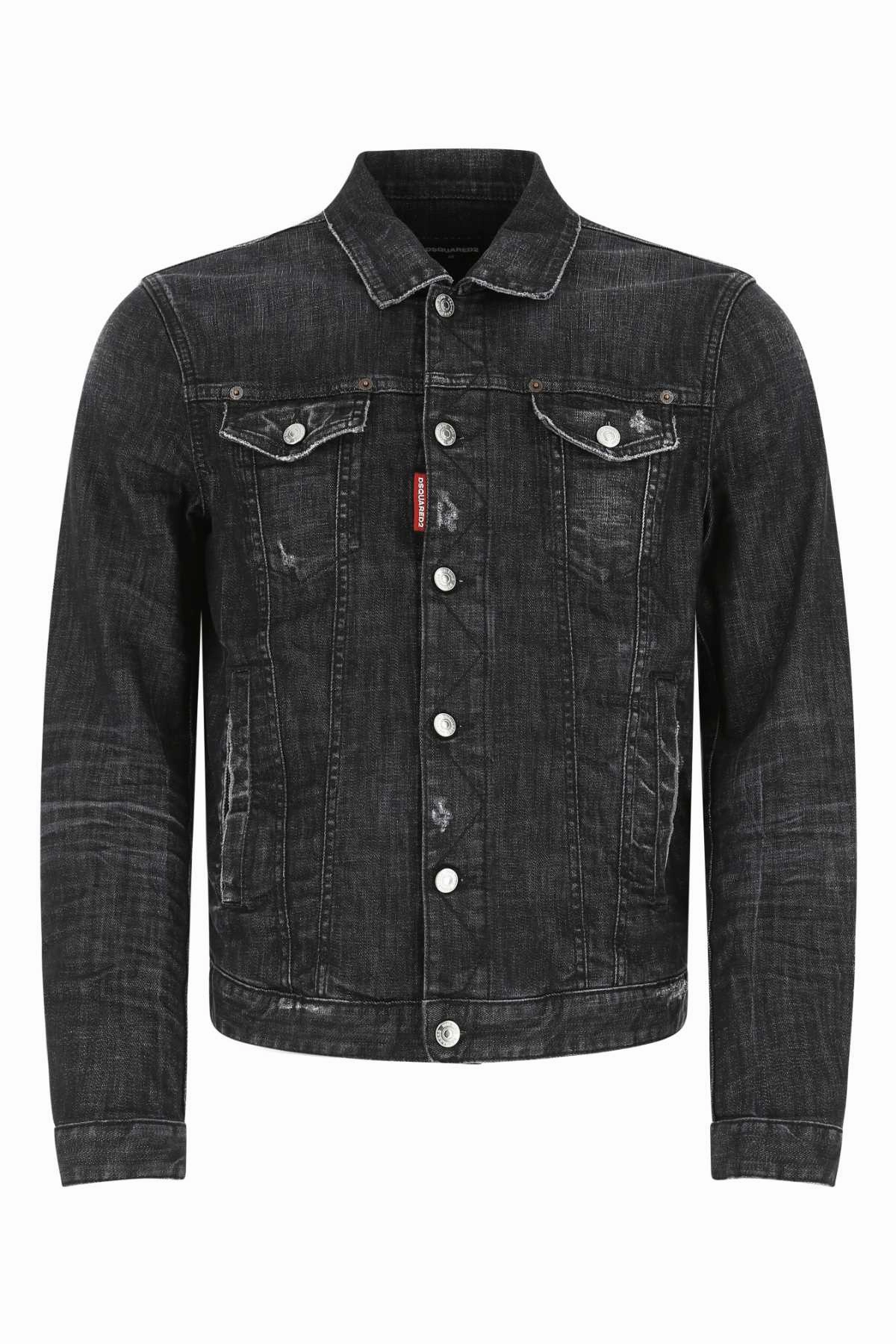 Dsquared2 Logo Tag Denim Jacket