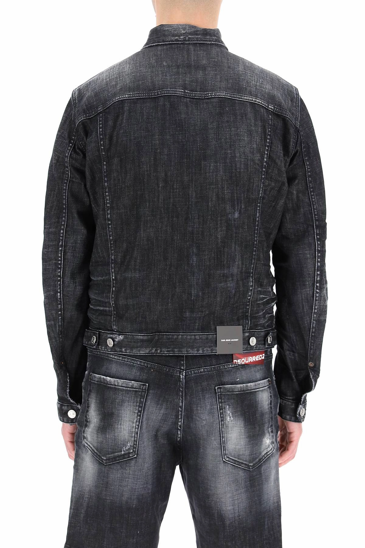 Dsquared2 Logo Tag Denim Jacket