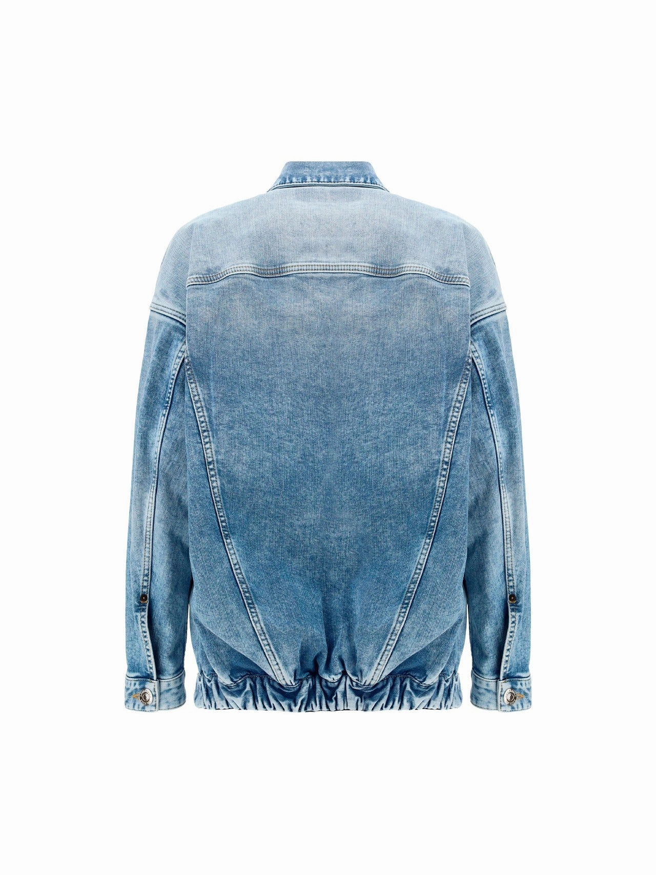 Dsquared2 Logo Waistband Buttoned Denim Jacket