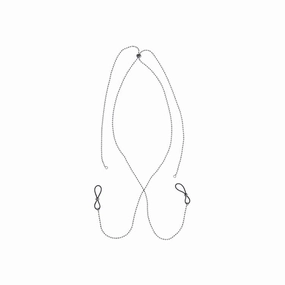 Ex's & Oh's Body Jewelry with Nipple Ties